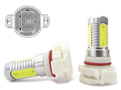 Lampada Led PS24W FF H16 5202 9009 PG20/3 12V 6W Bianco Ghiaccio Luce Diurne Fre