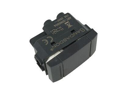 ETTROIT Invertitore 1P 16A Unipolare Colore Nero Compatibile Con Bticino Living