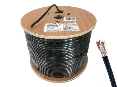 Matassa Bobina Cavo Coassiale Video RG59 Cable 200 Metri Per Videosorveglianza