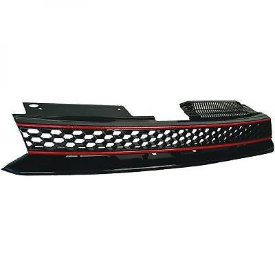 Calandra Griglia Mascherina TUNING GOLF VI Gti 08-12 senza logo con profili