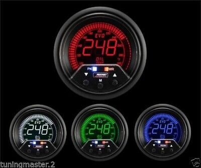 Calibrador de Presión Herramienta PROSPORT 52mm Temperatura Aceite 50-150°C