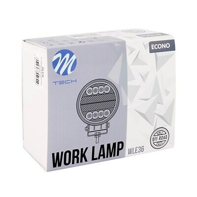 Faro di Lavoro M-TECH ECONO 4" 38xSMD3030 + Halo - Round 38W 10-30V Spot