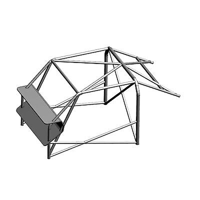 AB/100/339 Roll bar per MEGANE 3 serie Berlina porte >08 Punti: 6