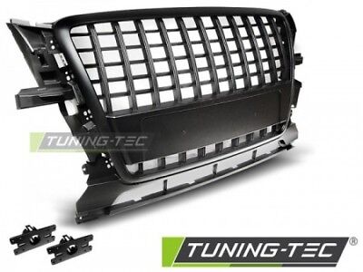 Griglia Tuning Anteriore Q5 2008 >09.2012 Nero opaco Stile Simile a S-LINE