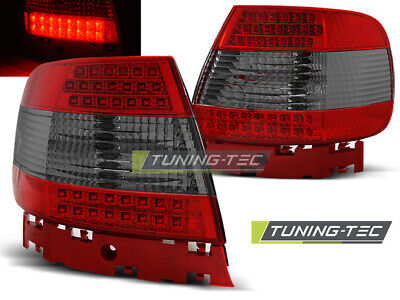 FANALI POSTERIORI A LED ROSSO FUMO per A4 11.94-09.00