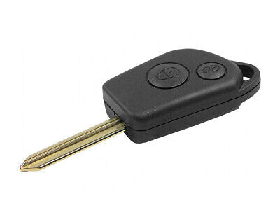 Guscio Chiave Telecomando 2 Tasti Con Lama SX9 Batteria Su Circuito Senza