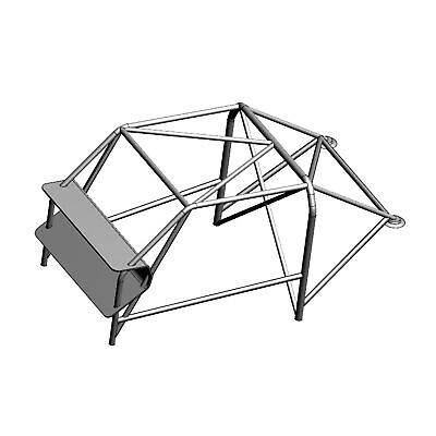 Ab / 100/271 Roll BAR para Scirocco 3 Serie > ; 08 Puntos: 6 Bmateriale