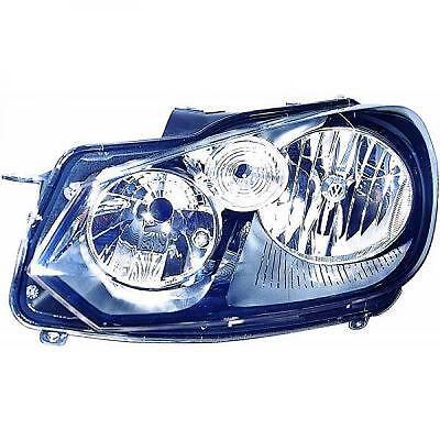 Faro fanale anteriore Destro GOLF VI 08- HELLA 1EG 009 901-221 lampade H7+H1