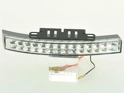 LED daytime running light function universal chrome