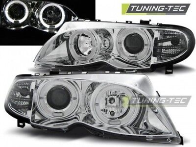 Faro Fanale Tuning E46 09.01-03.05 ANGEL EYES Cromato