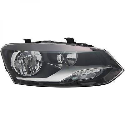 Faro fanale anteriore Destro POLO 6R 2009 > 2014 H7+H7 con motorino regolazione