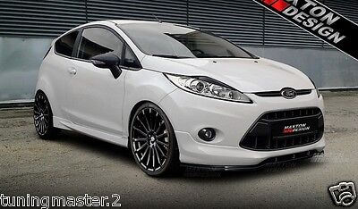 Coppia Minigonne Laterali Tuning Fiesta MK7 2007-2013 tipo ztec ABS maxton