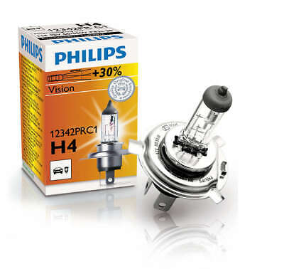 lampada lampadina alogena  H4 Vision 12V60/55W P43t-38 C1