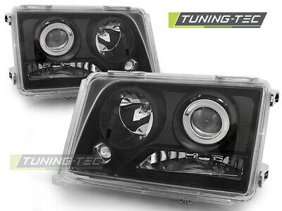 HEADLIGHTS BLACK fits W124 E-KLASA 05.93-06.95