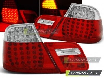 Coppia Fari Fanali posteriori Tuning E46 04.1999-2003 COUPE Rosso/Bianco LED