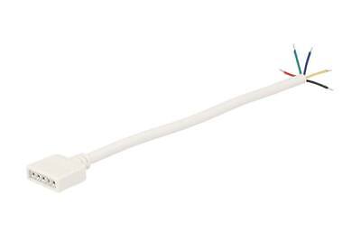 2 PZ Connettori Femmina Con 5 Buchi Per Striscia Bobina Led RGBW RGB+W <p