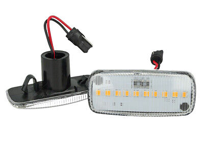 Kit Freccia Laterale a Led Side Marker Dinamica Lente Trasparente 200