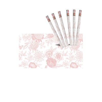 6 Rotoli Carta Adesive Per Mobili 45X200cm Colorati con Disegni da Parati