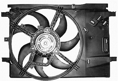 Elettroventola radiatore acqua CORSA D 06- 390mm 1.4-16V AC automatica