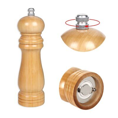 Macinapepe In Legno Macina Pepe e Sale Colore Beige 17,8cm <ul><li>Macinapepe