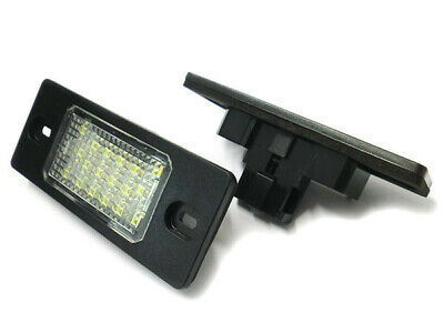 Coppia plafoniere Luci Targa Tuning TIGUAN TOUAREG GOLF VI VARIANT CAYENNE LED