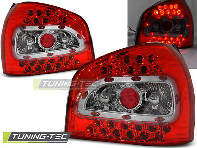 FANALI POSTERIORI A LED ROSSO BIANCO per A3 08.96-08.00