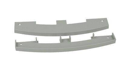 Coppia due Tappi Tappini Termine Per Chiusure Del Profilato Alluminio BA1537