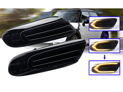 Kit Freccia Laterale a Led Side Marker Dinamica Lente Fume Cooper F55 F56
