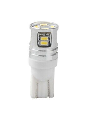 LOTTO DI 10 PEZZI Diodo LED L807W - W5W 12xSMD3014 12V bianco