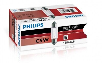 LOTTO DI 10 PEZZI Philips C5W 24V5W SV8,5 CP