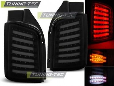 Coppia Set Fari Fanali Posteriori T5 04.03-09 / 10-15 Fume Nero LED TRANSPORTER