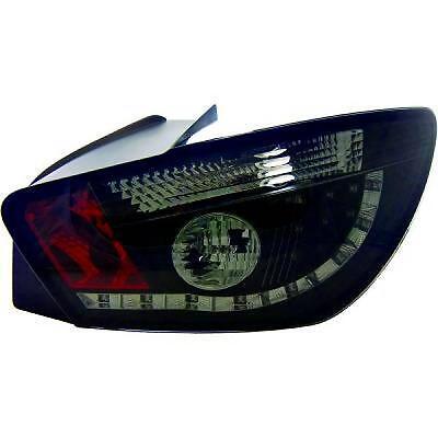 Coppia fari fanali posteriori TUNING IBIZA 08-12 3pt fume' nero con LED