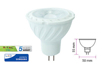 Lampada Led MR16 6.5W 12V 110 Gradi Bianco Neutro 4000K Con Chip Samsung SKU-2