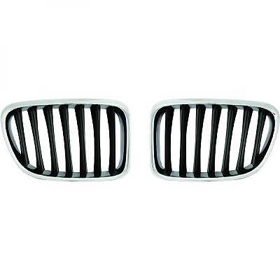 Calandra Griglia Mascherina TUNING X1 09- cromato nero