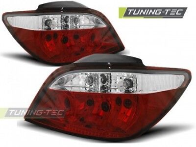 Coppia Faro Fanale Posteriore Tuning 307 04.01-07 Rosso/Bianco