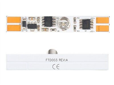 Interruttore Led Dimmer Touch Senza Saldatura Flessibile Larghezza 8mm 12V 24V