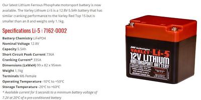 736A - Li-5 - 128V - 55Ah - 11kg - 99x82x95mm