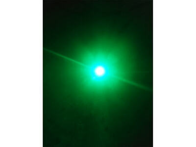 10 Pezzi Micro Lampada Led Con Filo 12V Smd 3528 Colore Verde Luci Spia Pe