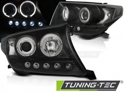 Faro Fanale Tuning LAND CRUISER FJ200 07-12 ANGEL EYES Nero