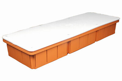 Cassetta Di Derivazione Da Incasso Muro IP40 Con Coperchio e Viti 480X160X70mm