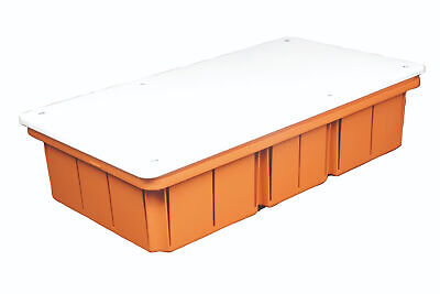 Cassetta Di Derivazione Da Incasso Muro IP40 Con Coperchio e Viti 296X153X70mm