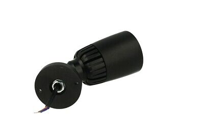 Faro Lampada Led Da Soffitto Parete Muro 10W Bianco Neutro Corpo Nero Angolo Lu