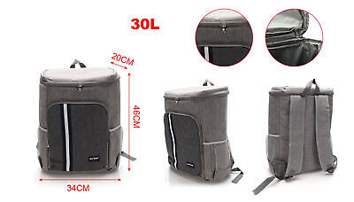 Borsa Zaino Frigo 30L Termica Porta Pranzo Misura 34X20X46cm <ul><li>Materiale