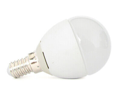 Lampada A Led E14 P45 6W Bianco Neutro Forma Sfera Bulbo Pallina 240 Gradi 220V