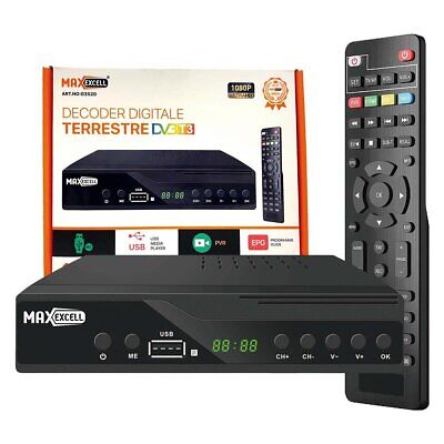 <ul> <li>Decoder Digitale Terrestre DV3T3 Full HD:</li> <li>Esperienza
