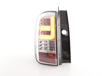 Coppia Fari Fanali Posteriori Tuning LED LTI Duster 10- cromato