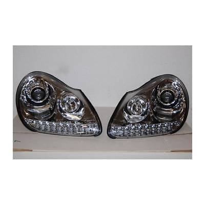 Coppia Fari Fanali Anteriori TUNING CAYENNE 03-07 DRL LED D1S/H1 (9PA)