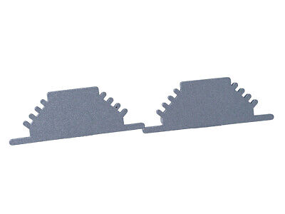 Kit Terminali Tapi di Chiusura In Metallo Per Profilato Alluminio BAZ3010 <div>