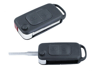 Guscio Chiave Telecomando 2 Tasti con Lama HU64 Batteria In Custodia Senza