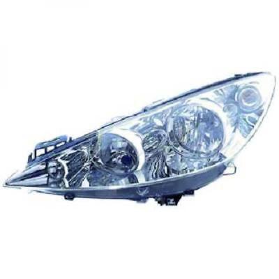 Faro fanale anteriore Sinistro 308 07-03.11 H7+H1 con motorino reg elet